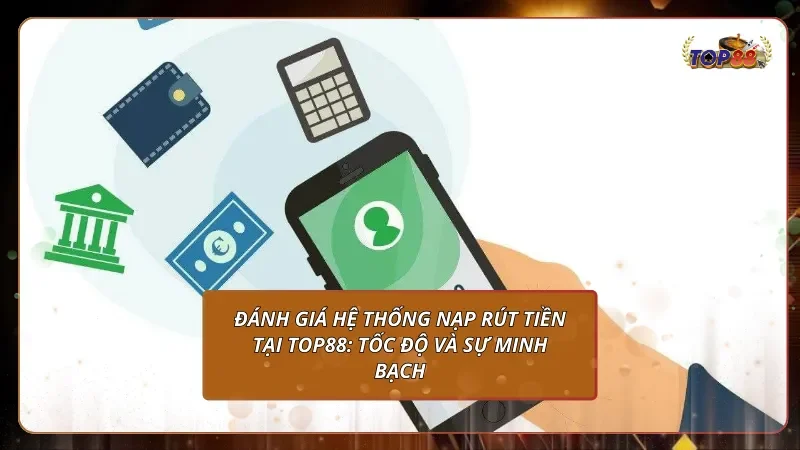 Đánh giá hệ thống nạp rút tiền tại Top88: Tốc độ và sự minh bạch