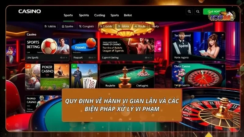 quy định về hành vi gian lận và các biện pháp xử lý vi phạm